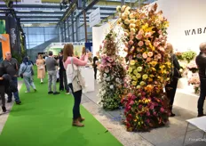 Many pictures taken of the flower arch at Alexandra farms, which was designed and constructed by Katya Hutter. "She created a fantastic piece and made our garden roses shine!"